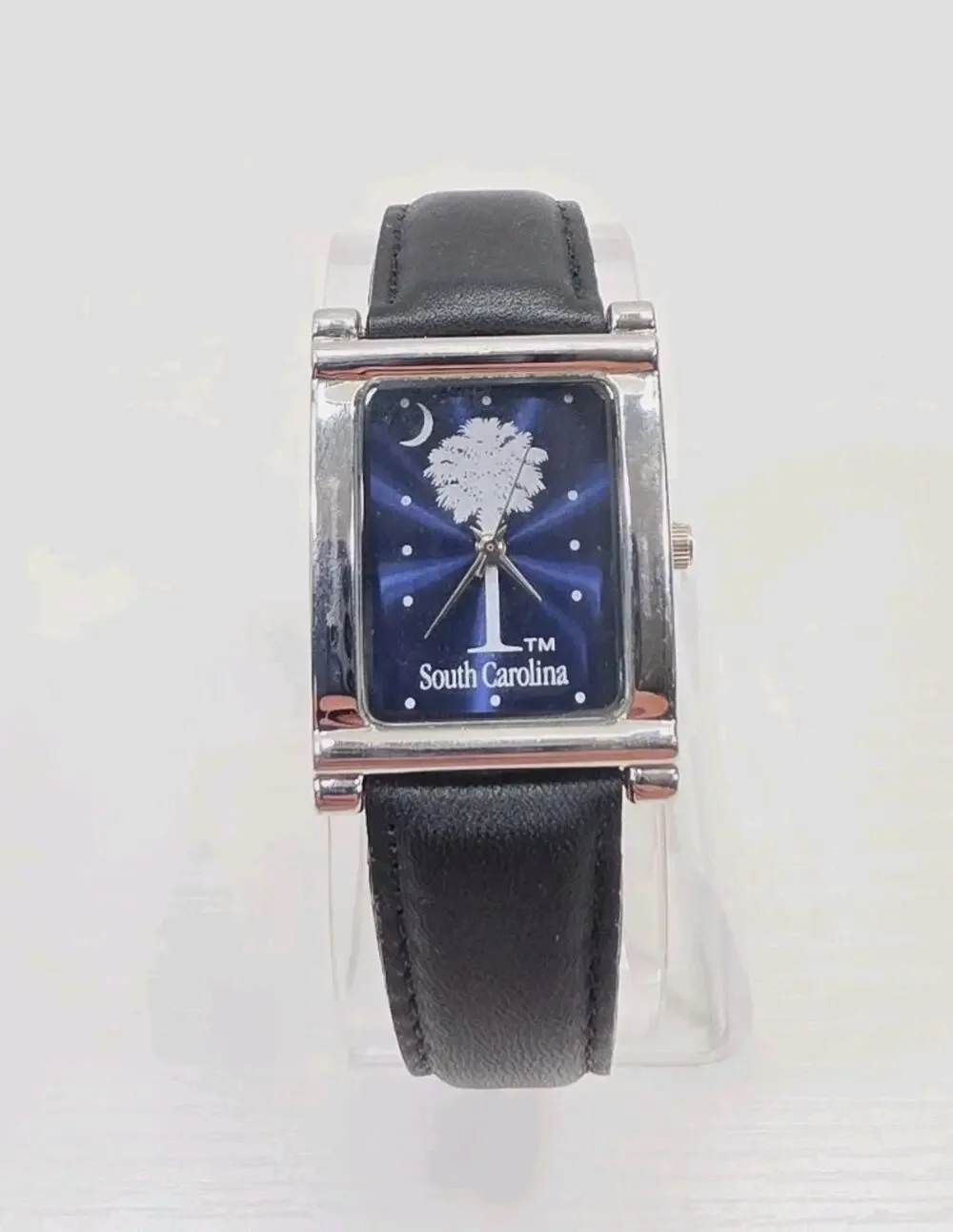 SWEDA Unisex Watch South Carolina Palmetto Logo Leather Band New Battery W285